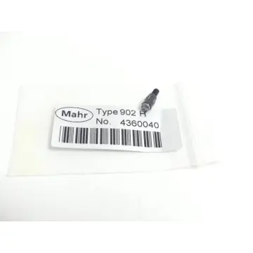 Produktfoto 1 von Mahr 902 H Sphärischer Messeinsatz 4360040 8mm ungebraucht