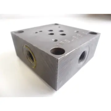 Produktfoto 1 von Mecabor MRSL-3-3/8 Hydraulikventilplatte Anschlussseiten A + P + B + T = 3/8