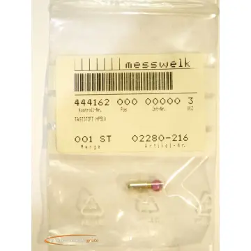 Produktfoto 1 von Messwelk HP510 Taststift 02280-216 - ungebraucht! -