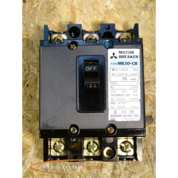 Produktfoto 1 von Mitsubishi MB30-CB Motor Breaker