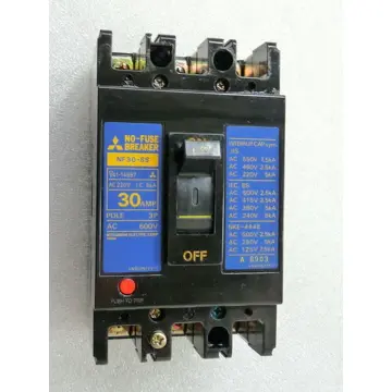 Produktfoto 1 von Mitsubishi NF 30-SS No Fuse Breaker A 8903 Sicherung Schutzschalter 30Amp AC 600V