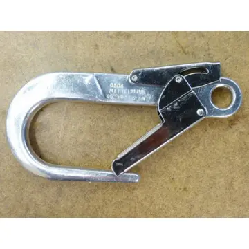 Produktfoto 1 von Mittelmann Sicherungshaken 2000 daN / Länge: 23,5 cm / Weite: 6 cm