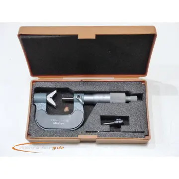 Produktfoto 1 von Mitutoyo 114-121 VM5-25 Mikrometer mit V-Amboss Meßbereich 5-25 mm