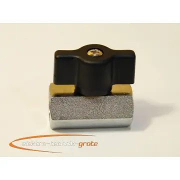 Produktfoto 1 von Mini Brass S 34-3/8"-CW617N VA Kugelhahn - ungebraucht! -