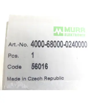 Produktfoto 1 von Murr 4000-68000-0240000 Frontplattenschnittstelle 56016 - ungebraucht! -