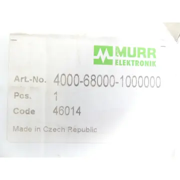 Murr 4000-68000-1000000 Frontplattenschnittstelle 46014 - ungebraucht! -