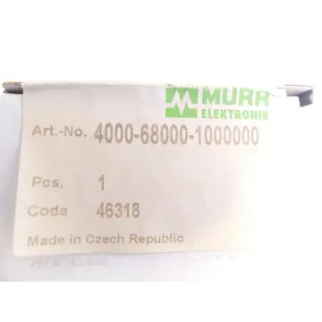 Murr 4000-68000-1000000 Frontplattenschnittstelle 46318- ungebraucht! -