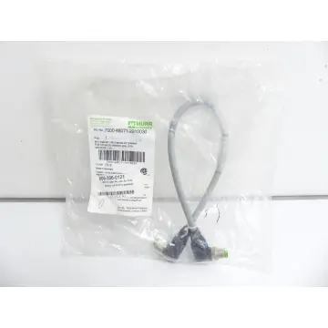 Produktfoto 1 von Murr 7000-48071-2910030 Kabel 0,3m mit Stecker und Buchse M12 - ungebraucht! -