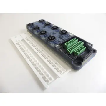 Produktfoto 1 von Murr 8000-88600-0000000 Exact12 / 8xM12 / 5-polig Grundmodul - ungebraucht! -