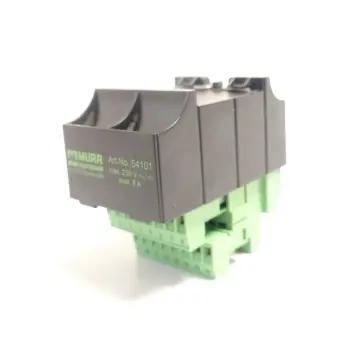 Produktfoto 1 von Murr Elektronik 54101 Übergabebaustein 250V AC/DC max. 8A