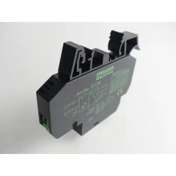 Produktfoto 1 von Murr Elektronik 51130 Eingangsrelais Input: 24V~ 17mA Output: max. 5A min. 1 mA