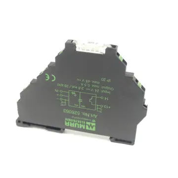 Produktfoto 1 von Murr Elektronik 526063 Optokopplermodul 24V 2,8mA / 20 kHz