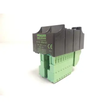 Produktfoto 1 von Murr Elektronik 6654101 Übergabebaustein 250V AC/DC max. 8A Randstück abgebrochen