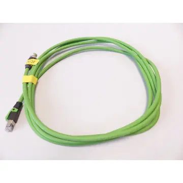 Produktfoto 1 von MURR Elektronik 7000-44711-7960300 M12 male 0° / RJ45 male 0° shielded Ethernet