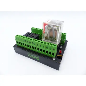 Produktfoto 1 von Murr Elektronik Art Nr 611371 + Relpol R4-2114-23-1024-WK Relais Modul