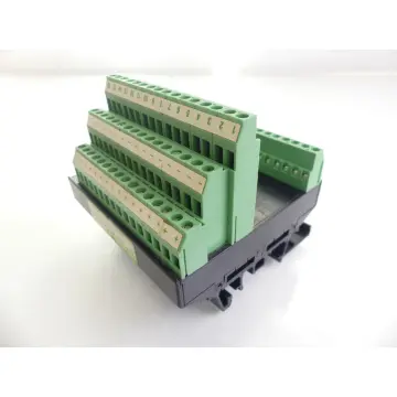 Produktfoto 1 von Murrelektronik 530287 TYP: 250VAC/15A Übergabebaustein 16 + 18 Buchsen