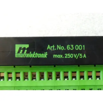 Produktfoto 1 von Murrelektronik 63 001 Steckkartenträger max 250V / 5A mit Reichenbacher 3 Kanal DAC PCB Karte