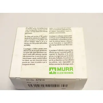 Produktfoto 1 von Murrelektronik 67910 Steckdose - ungebraucht! -