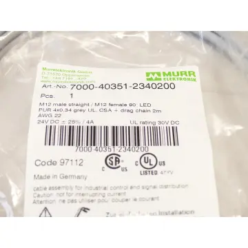 Produktfoto 1 von Murrelektronik 7000-40351-2340200 Sensor 2M - ungebraucht! -