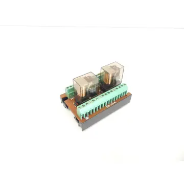 Produktfoto 1 von Murrelektronik RPK 2/4 K Relaisplatte + 2x Schrack ZK040024 Relais