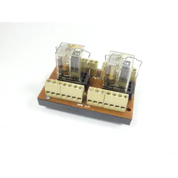 Produktfoto 1 von Murrelekronik RPK 2/4 Relaisplatte mit 2 SDS Relais 220V