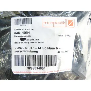 Produktfoto 1 von Murrplastik 83514054 VW45 N3/4" - M Schlauchverschraubung