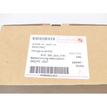 Produktfoto 1 von Murrplastik SKS/PC 10x7 816 Stk. - ungebraucht! -
