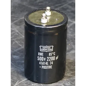 Produktfoto 1 von Nippon Chemi-Con Kondensator 500V 2200µF > ungebraucht! <