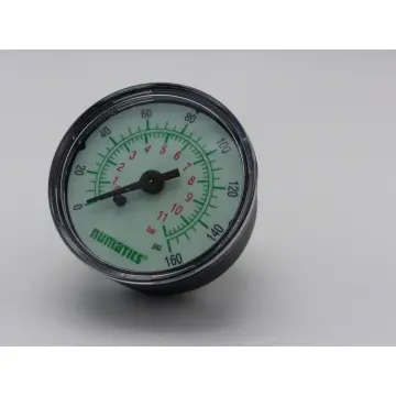 Produktfoto 1 von numatics Manometer 11 bar 160 psi F+R100 > ungebraucht! <
