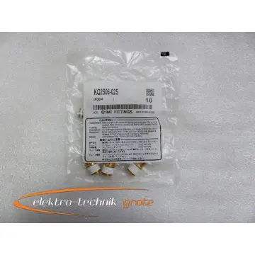 Produktfoto 1 von SMC KQ2S06-02S Verschraubung VPE=10 Stck. -ungebraucht-