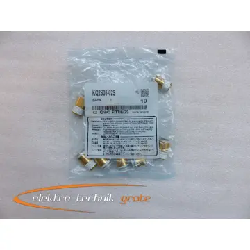 Produktfoto 1 von SMC KQ2S08-02S Verschraubung VPE=10Stck. -ungebraucht-