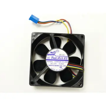 Produktfoto 1 von Sanyo Denki 109R0812L0408 Lüfter 80x80x25 mm - ungebraucht! -