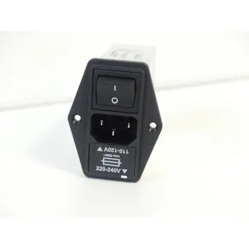 Schaffner FN394-1-05-11 Gerätestecker mit Filter 1A - ungebraucht! -