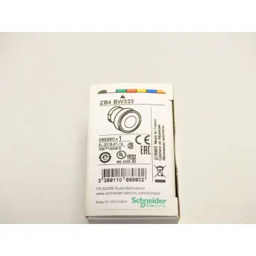 Produktfoto 1 von Schneider Electric Leuchtdrucktaster ZB4 BW333 - ungebraucht! -