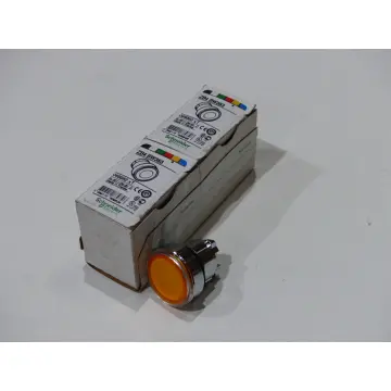 Produktfoto 1 von Schneider Electric ZB4 BW353 Frontelement Leuchtdrucktaster, Ø 22, gelb, VPE = 2 Stück > ungebraucht! <