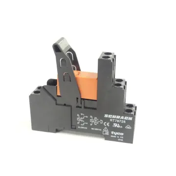 Produktfoto 1 von Schrack RT78726 Relaissockel + Schrack RT424730 Relais 230V AC 8A