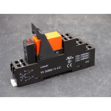 Produktfoto 1 von Schrack RTE24024 Relais + PI-50BE/3-CC Sockel > ungebraucht! <