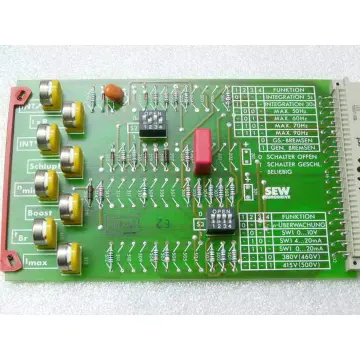 SEW Movitrac FPK 11 8205663 Karte aus Frequenzumrichter