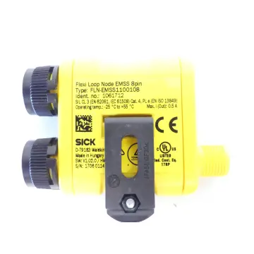 Produktfoto 1 von Sick Flexi Loop FLN-OSSD1100108 Sichere Reihenschaltung ID: 1061710 SN 17060114