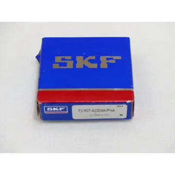 Produktfoto 1 von SKF 71907 ACDGA/P4A Hochgenauigkeits - Schrägkugellager Toleranz siehe Foto - ungebraucht - in geöffneter OVP
