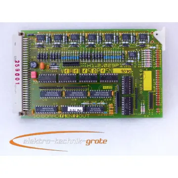 Produktfoto 1 von Steuerungskarte H1.2.029P1 I/O-BOARD 16 IN 8 OUT Hersteller Unbekannt gebraucht