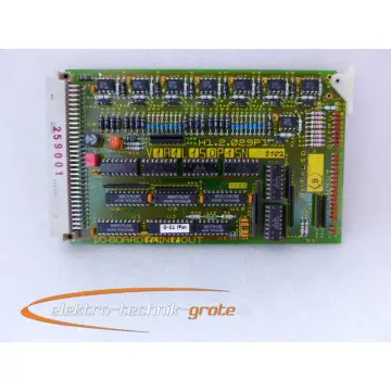 Produktfoto 1 von Steuerungskarte H1.2.029P1 I/O-BOARD 16 IN 8 OUT Hersteller Unbekannt gebraucht