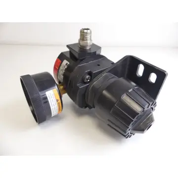 Produktfoto 1 von Parker 27R114AB1 Pmax 250 Pneumatikventil mit Luftdruckmessanzeige