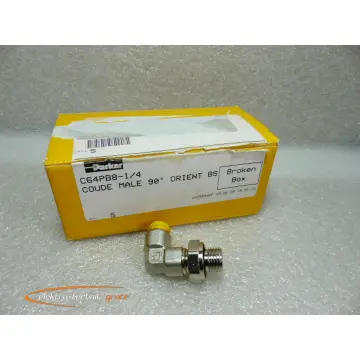 Parker C64PB8-1/4 Steckverbinder VPE 4 stk - ungebraucht! -