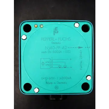 Produktfoto 1 von Pepperl + Fuchs NJ40-FP-A2 Induktiver Sensor 23949