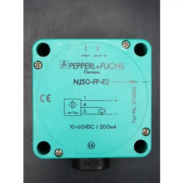 Produktfoto 1 von Pepperl + Fuchs NJ50-FP-E2 Induktiver Sensor 27680S
