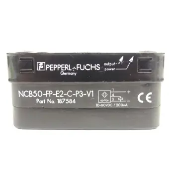 Produktfoto 1 von Pepperl+Fuchs NCB50-FP-E2-C-P3-V1 Induktiver Sensor 187584 SN 18278154458005