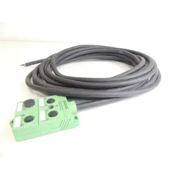 Produktfoto 1 von Phoenix Contact 16 71 467 SACB 4/4-L-10,0PUR Sensorbox Länge: 6,55m