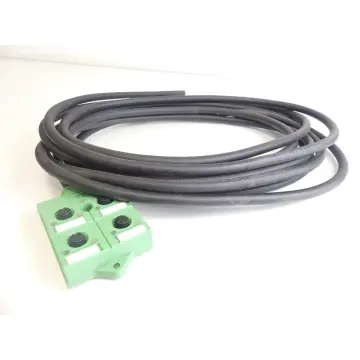 Produktfoto 1 von Phoenix Contact 16 95 05 8 SACB 4/4-L-10,0PUR Sensorbox Länge: 5,20m