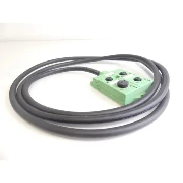 Produktfoto 1 von Phoenix Contact 16 95 05 8 SACB 4/4-L-10,0PUR Sensorbox Länge: 1,90m